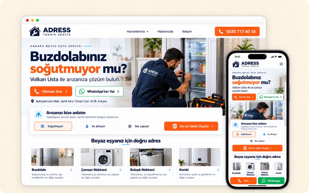 Adress Teknik Servis (Volkan Usta)