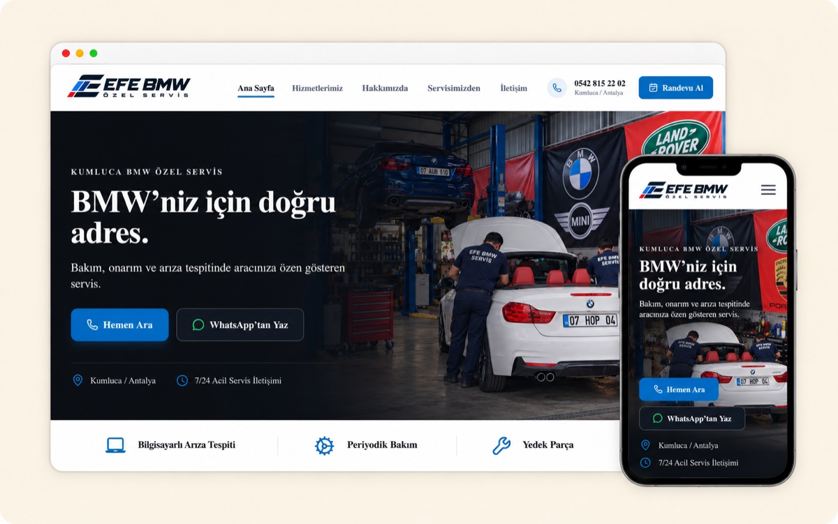 Efe BMW Özel Servis